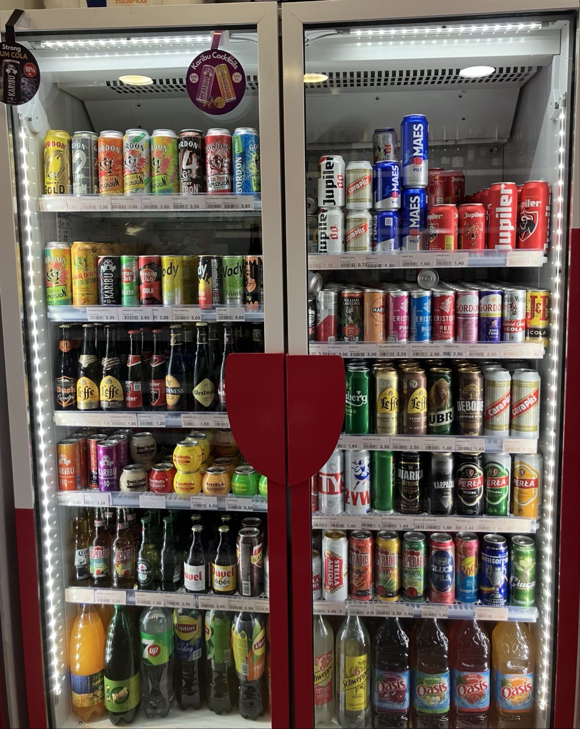 Bières et alcools