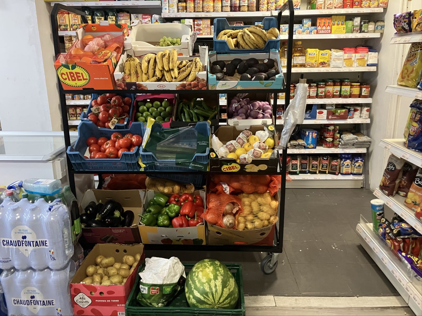 Fruits et légumes frais