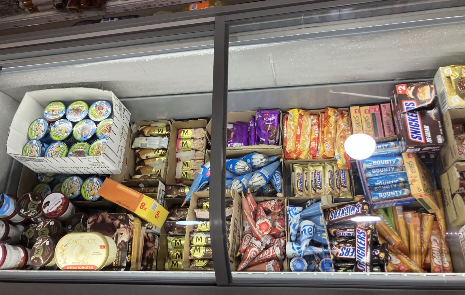 Rayon snacks et glaces